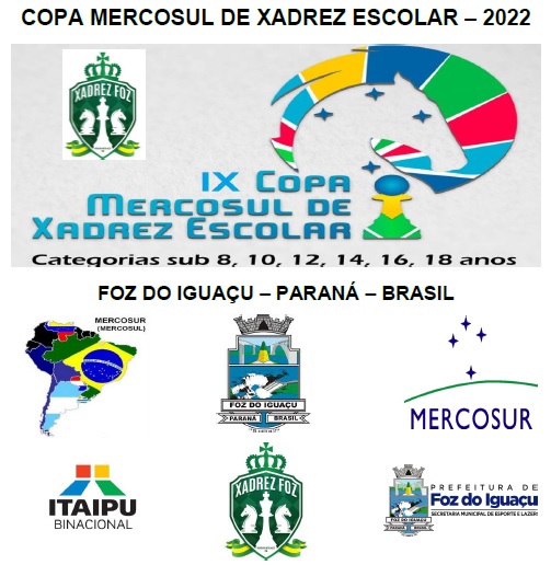 IX COPA MERCOSUL DE XADREZ ESCOLAR - FEXPAR - Federação de Xadrez do Paraná